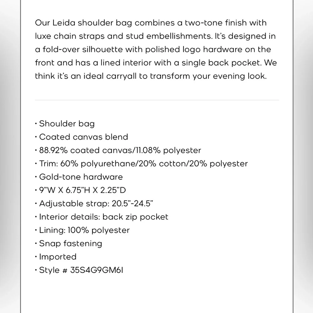 NWT Michael Kors Leida Medium Studded Shoulder/Crossbody in Electric Pink ⚡️ ⚡️ - Picture 17 of 17